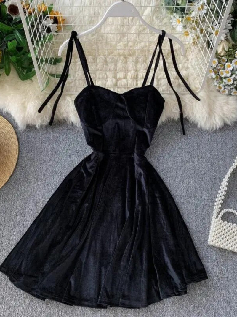 Vestido Vintage Veludo