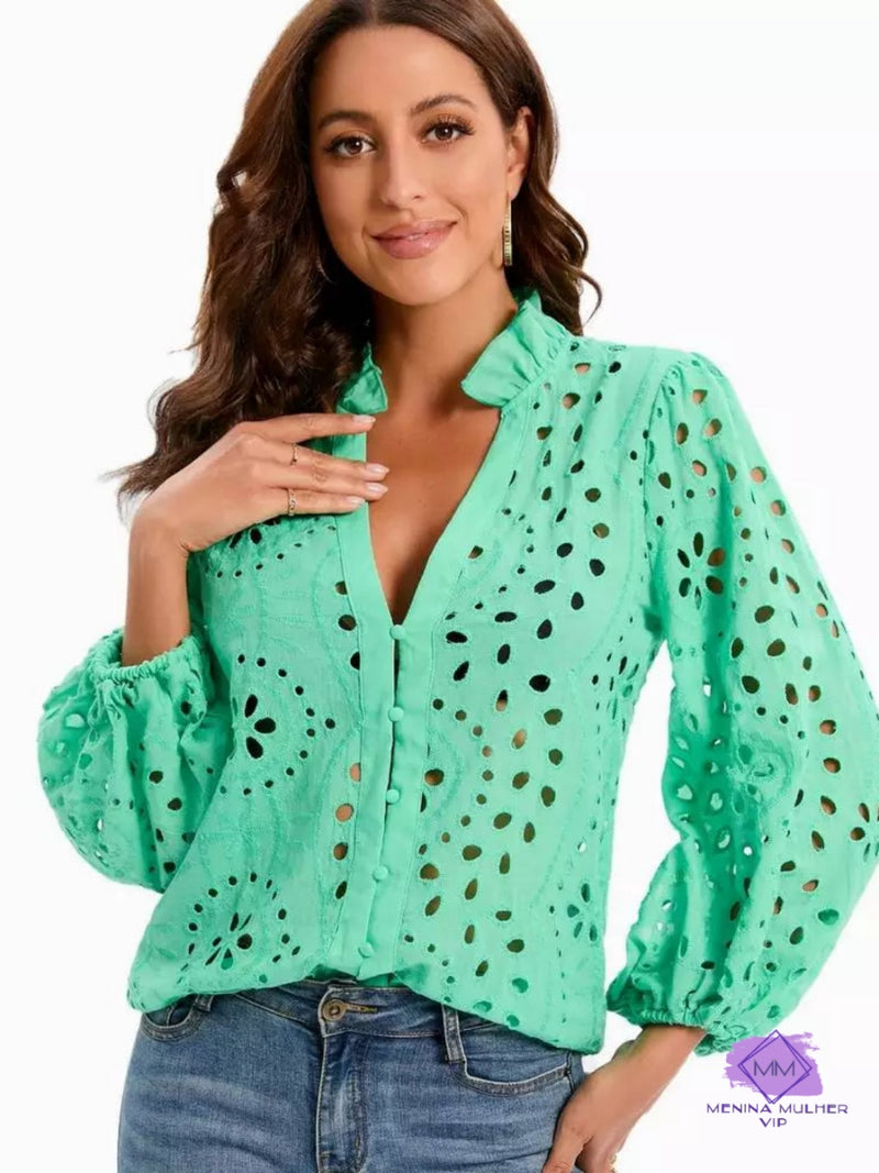 Blusa de Renda Monike